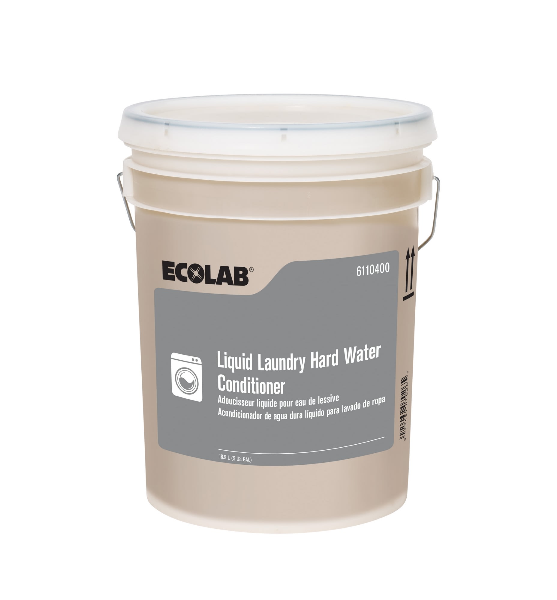 GuestSupply US | Ecolab® Liquid Laundry Hard Water Conditioner, 5